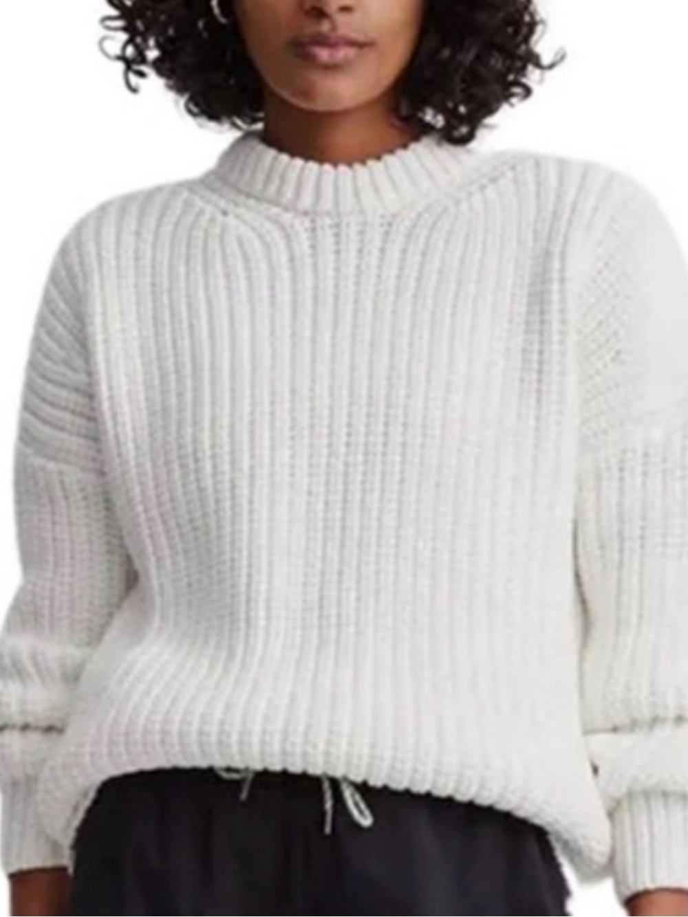 Varley Gracie Knit in Snow White EUC